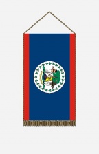Belize asztali zászló