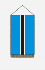 Botswana asztali zászló
