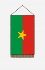 Burkina Faso asztali zászló
