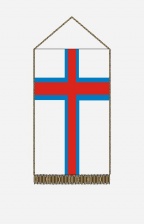 Feröer-szigetek asztali zászló