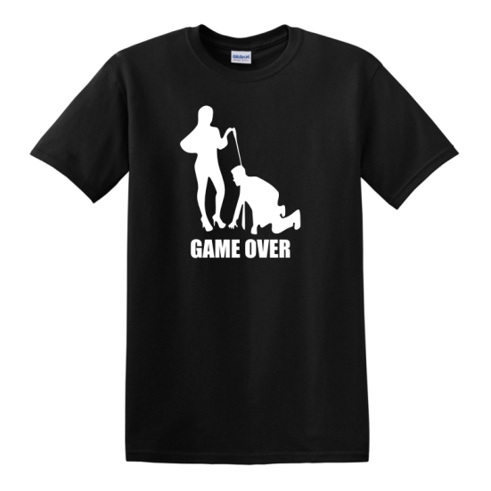 Vicces póló legénybúcsúra - GAME OVER