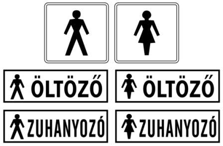 Információs csomag 1 matrica szett (vizesblokkok)