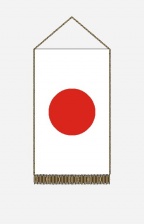 Japán asztali zászló