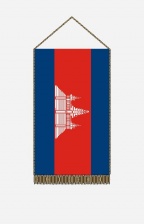 Kambodzsa asztali zászló