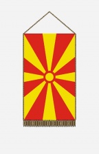 Macedónia asztali zászló