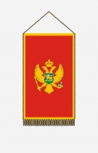 Montenegro asztali zászló