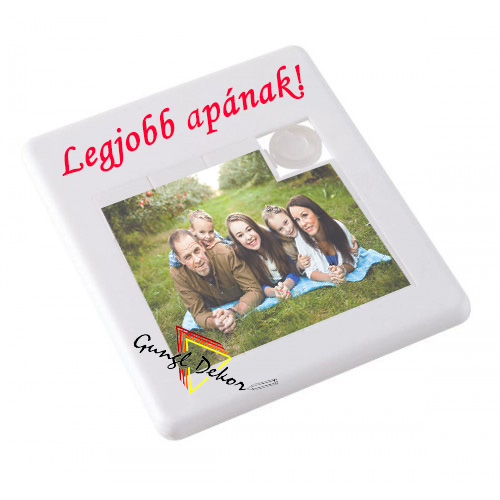 Tili-toli puzzle kirakós játék egyedi színes fényképpel szöveggel logóval