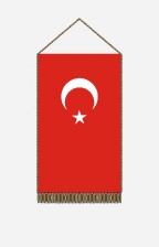 Török asztali zászló