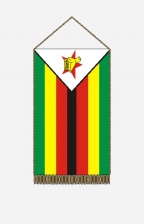 Zimbabwe asztali zászló
